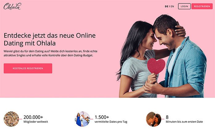 Ohlala-App um Huren zu bestellen