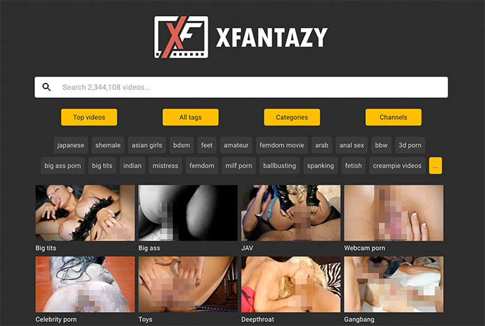 xfantazy Porno-Suchmaschine