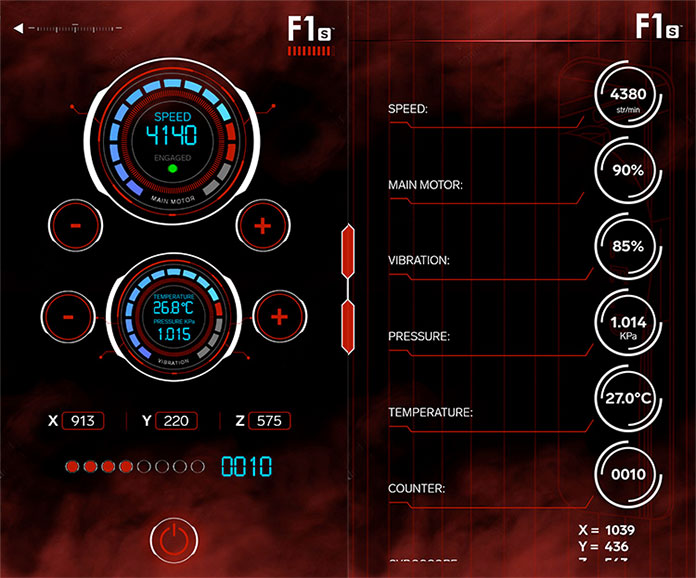 lelo f1s demo app sensoren