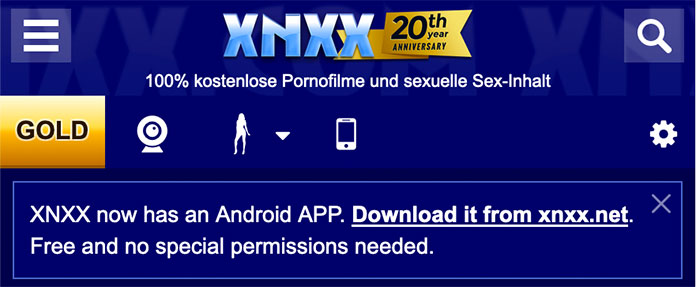 XNXX Porn-App