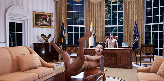 vrXcity Sex im Oval Office