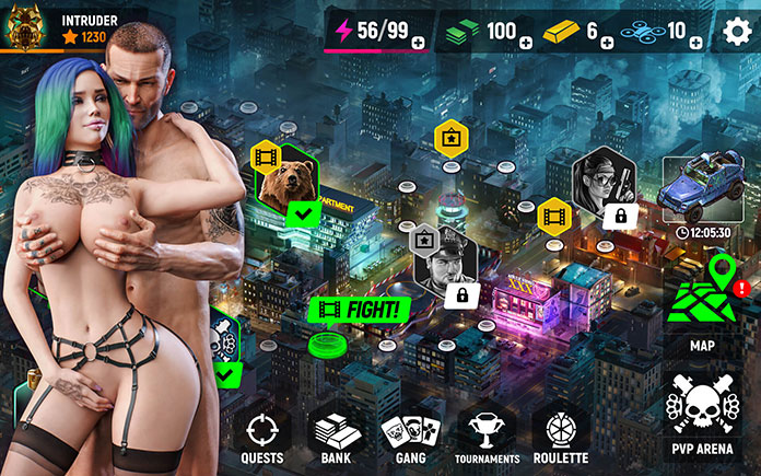 Nutaku Angry Bangers Screenshot