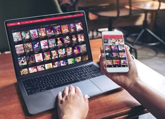 Nutaku App Mobile und Desktop Ansicht
