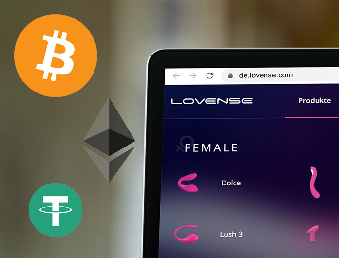 Zahlung mit Kryptowährung bei Lovense Zahlung mit Kryptowährung bei Lovense