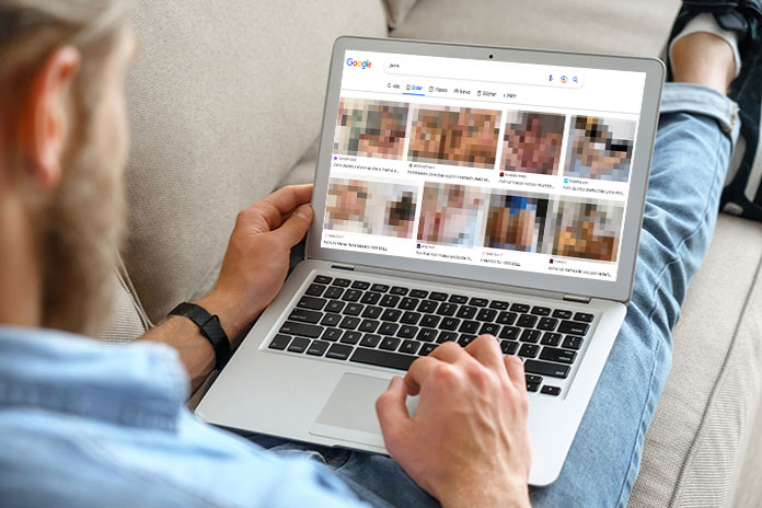 Google will bei Suche Porno Bilder unscharf machen