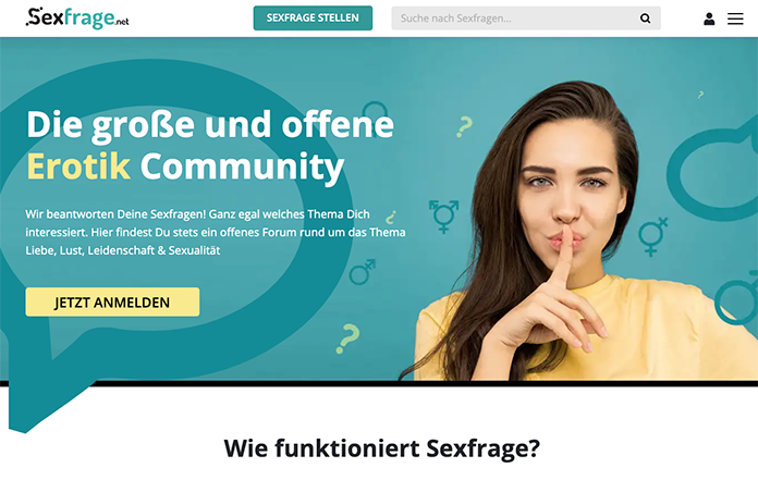 sexfrage.net Wissensforum zur Sexualität