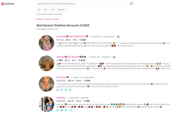 Beste Deutsche Onlyfans Accounts