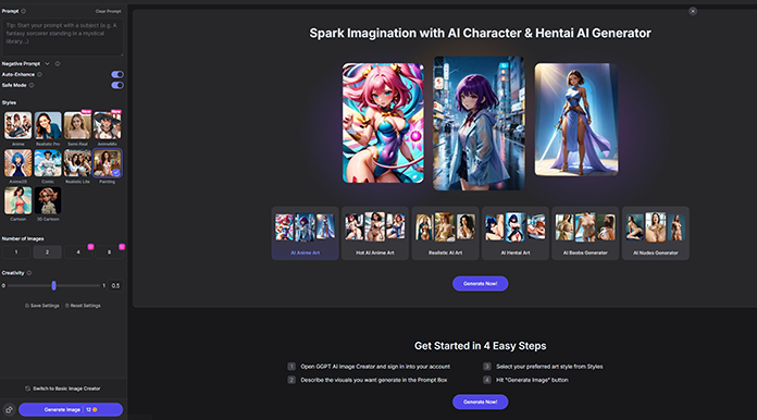 GirlfriendGPT Hentai AI Generator