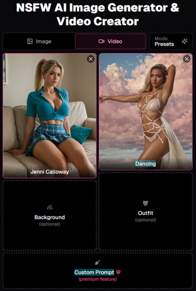 NSFW AI Image & Video Generator